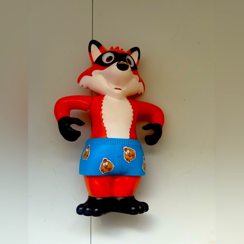 Red and Blue Fox Action Figure